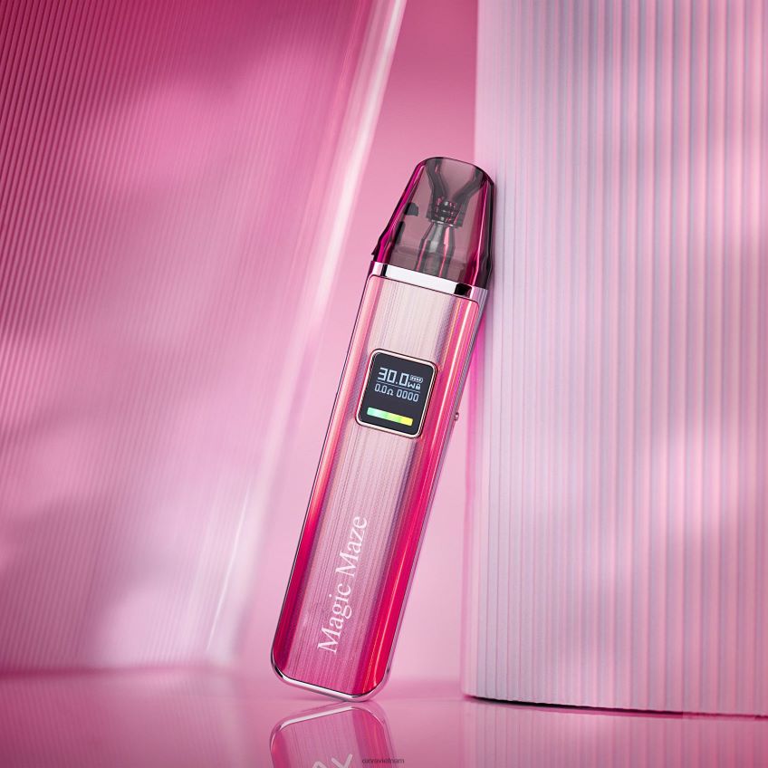 OXVA E Cig - OXVA MAGIC MAZE XLIM PRO màu đỏ lấp lánh 488R4B128 bộ dụng cụ