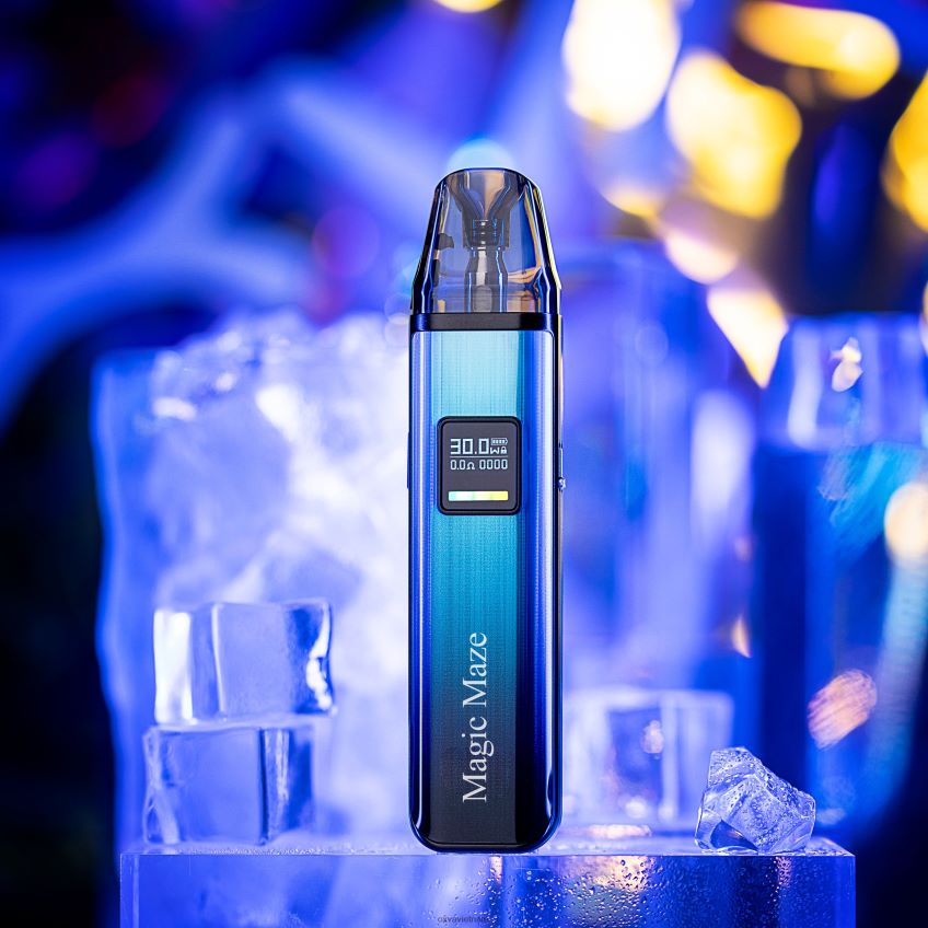 OXVA Vape Sale - OXVA MAGIC MAZE XLIM PRO màu xanh lấp lánh 488R4B129 bộ dụng cụ