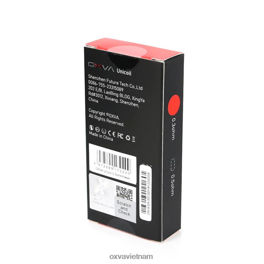 OXVA Online Store - OXVA màu đỏ 488R4B116 cuộn dây đơn