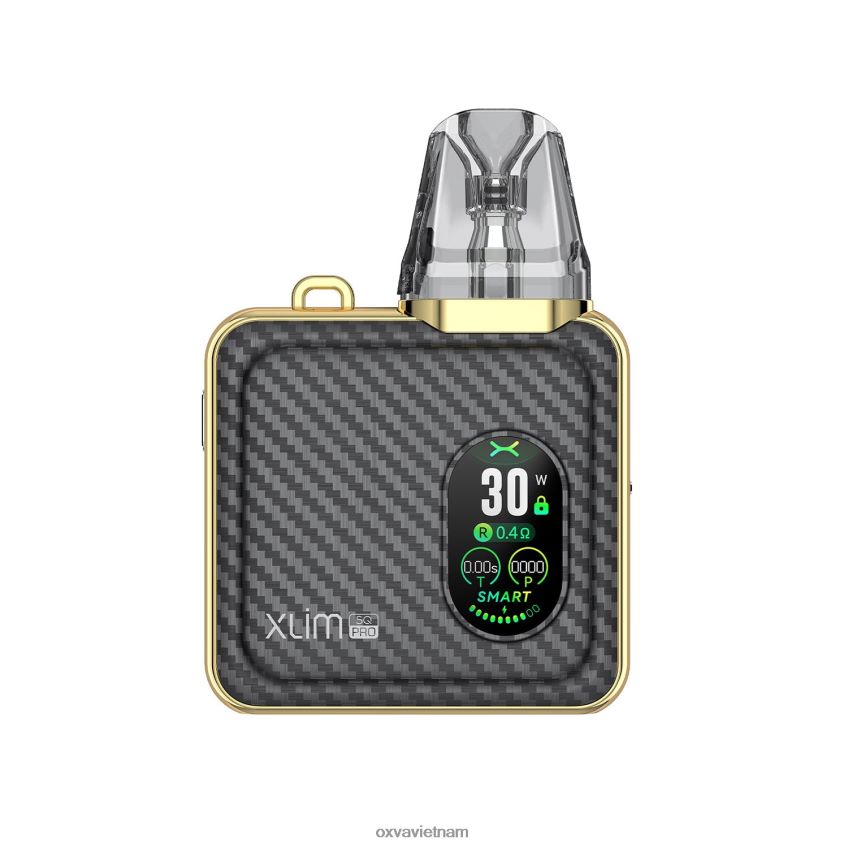 OXVA Disposable Vape Price - OXVA XLIM SQ PRO cacbon vàng 488R4B89 bộ dụng cụ