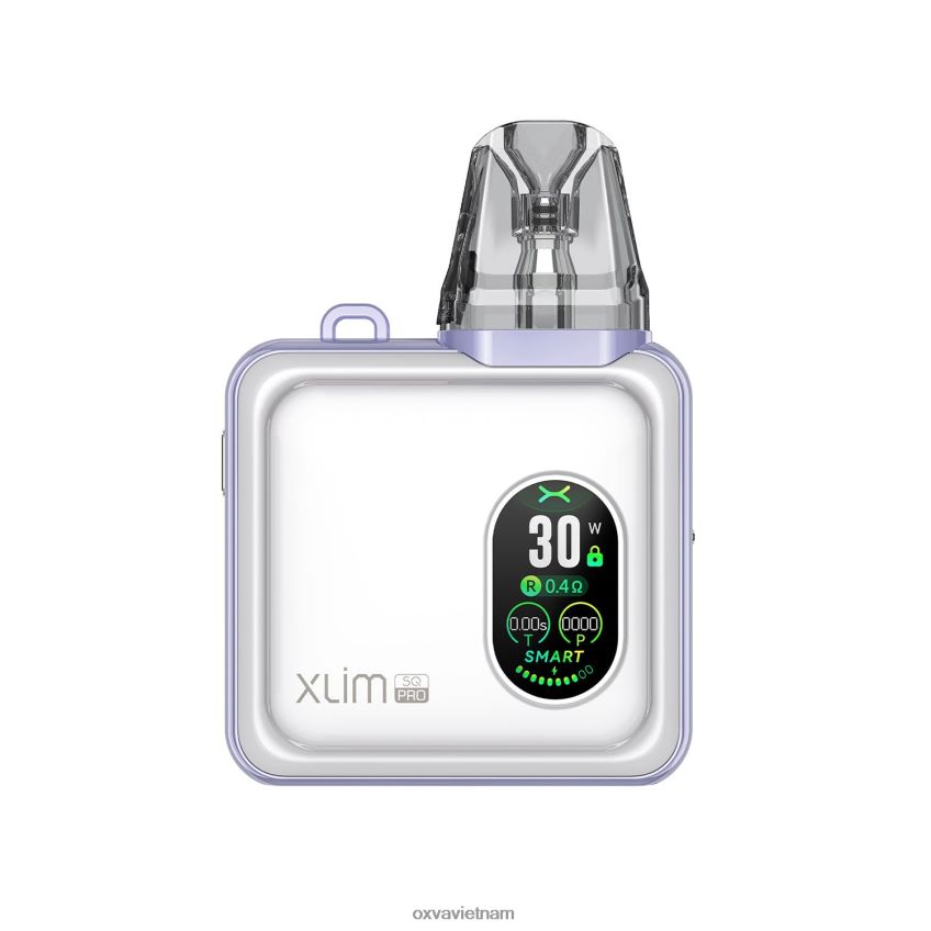 OXVA Vape Store - OXVA XLIM SQ PRO màu trắng hoa cà 488R4B95 bộ dụng cụ