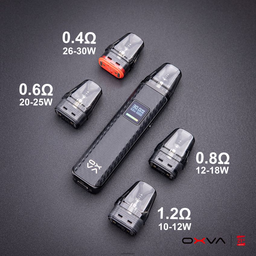 OXVA Vape Price - OXVA XLIM V3 xám 488R4B83 đổ đầy đầu hộp mực