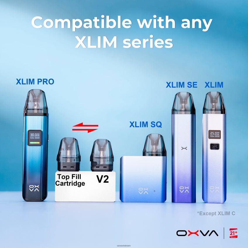 OXVA Vape Price - OXVA XLIM V3 xám 488R4B83 đổ đầy đầu hộp mực