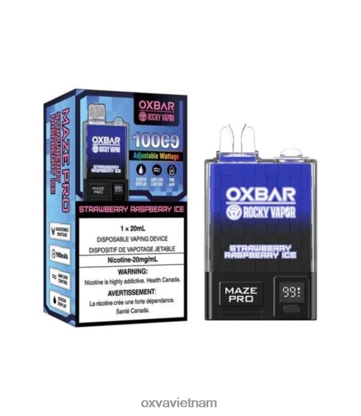 OXVA Best Vape - OXVA OXBAR MAZE PRO 10000 đá dâu mâm xôi 488R4B30