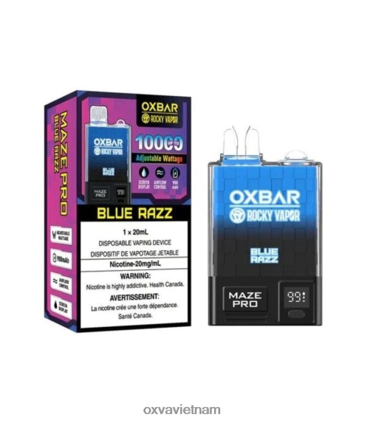 OXVA Online Store - OXVA OXBAR MAZE PRO 10000 màu xanh da trời 488R4B26
