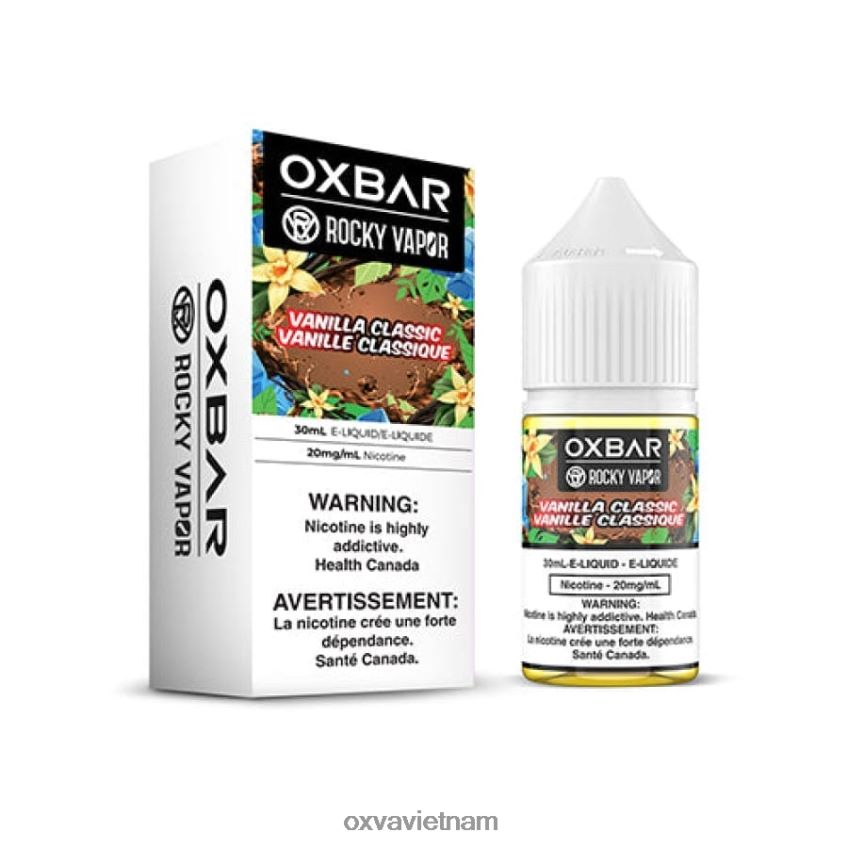 OXVA Best Vape - OXVA OXBAR vani cổ điển 488R4B50 30ml muối nic