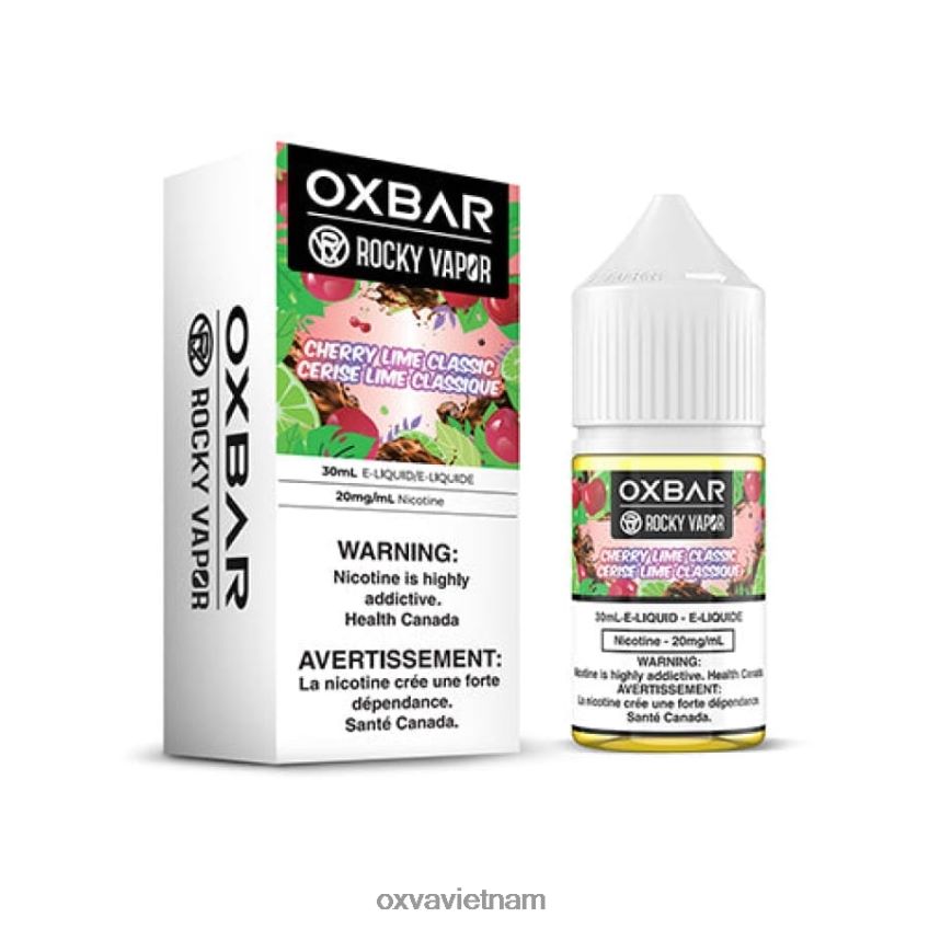 OXVA Disposable Vape Price - OXVA OXBAR chanh anh đào cổ điển 488R4B49 30ml muối nic