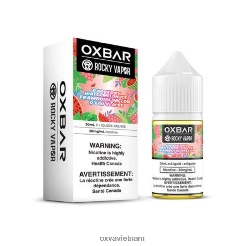OXVA Disposable Vape Price - OXVA OXBAR đá dưa hấu mâm xôi 488R4B59 30ml muối nic