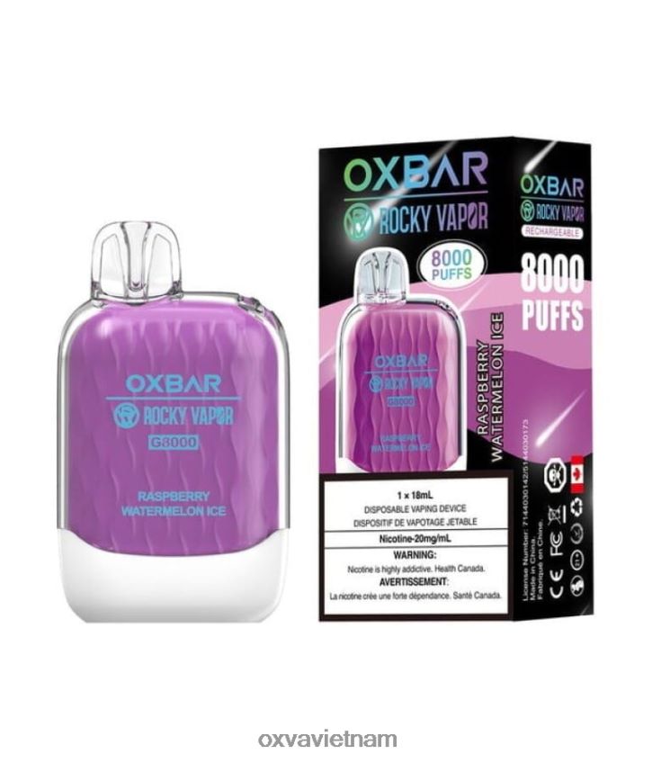 OXVA Best Vape - OXVA OXBAR G8000 đá dưa hấu mâm xôi 488R4B40
