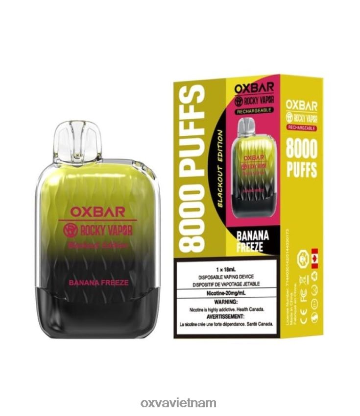 OXVA Online Store - OXVA OXBAR G8000 chuối đóng băng 488R4B46