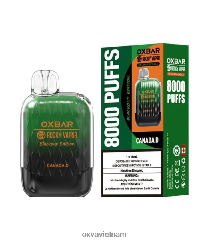 OXVA Vape Store - OXVA OXBAR G8000 Canada d 488R4B45