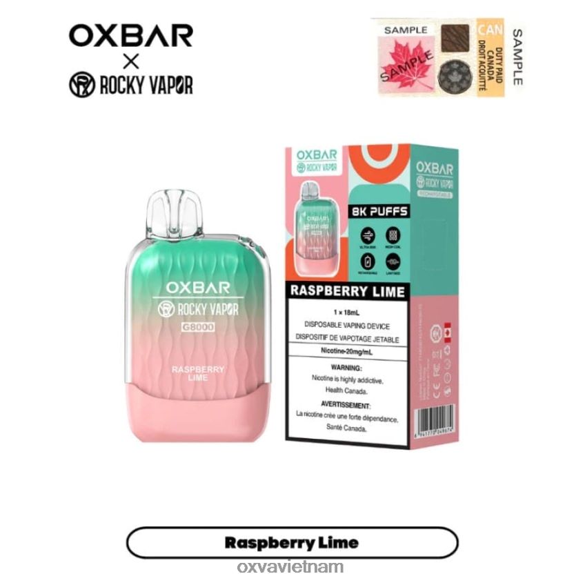 OXVA Vietnam - OXVA OXBAR G8000 chanh mâm xôi 488R4B11