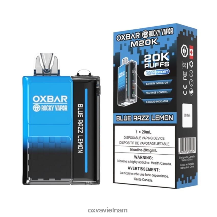 OXVA Hà Nội - OXVA OXBAR M20K chanh razz xanh 488R4B2