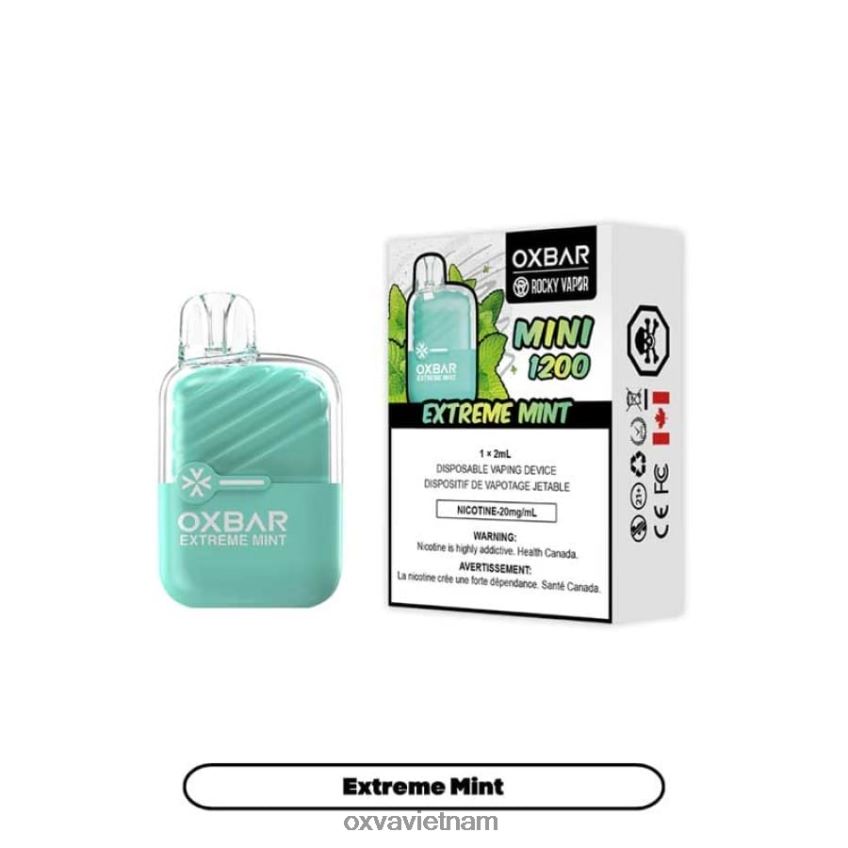 OXVA Vape Sale - OXVA OXBAR MINI 1200 bạc hà cực chất 488R4B8