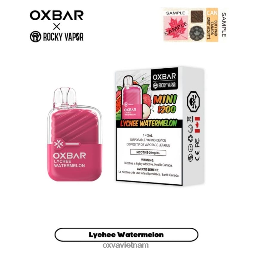 OXVA Vietnam - OXVA OXBAR MINI 1200 dưa hấu vải thiều 488R4B21